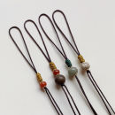 手工72号玉线金刚结手机链DIY半成品编织钥匙扣吊坠玩文复古挂绳