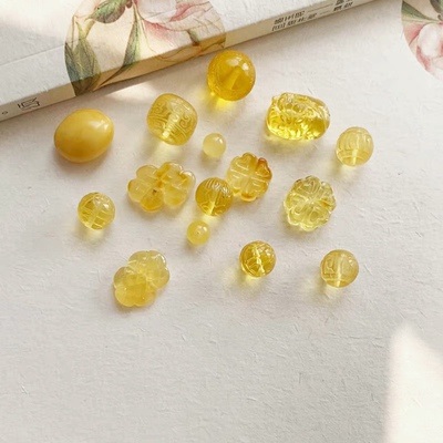 天然原矿蜜蜡支持检测