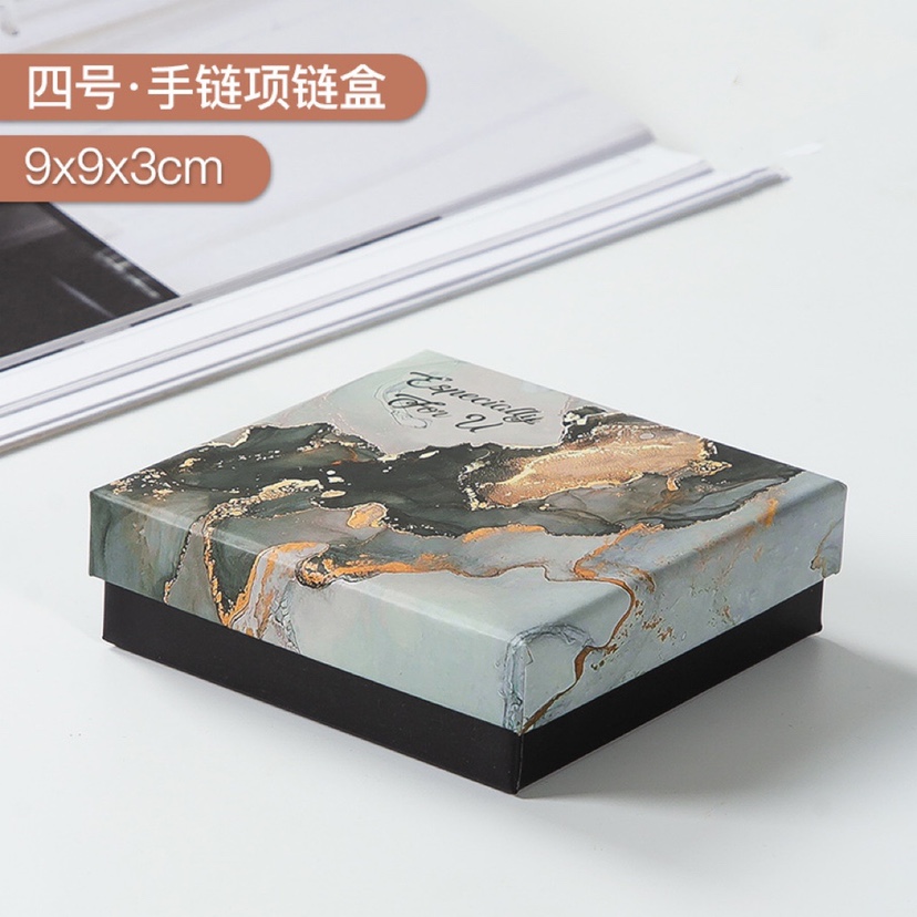 简约中国风戒指项链手镯饰品盒