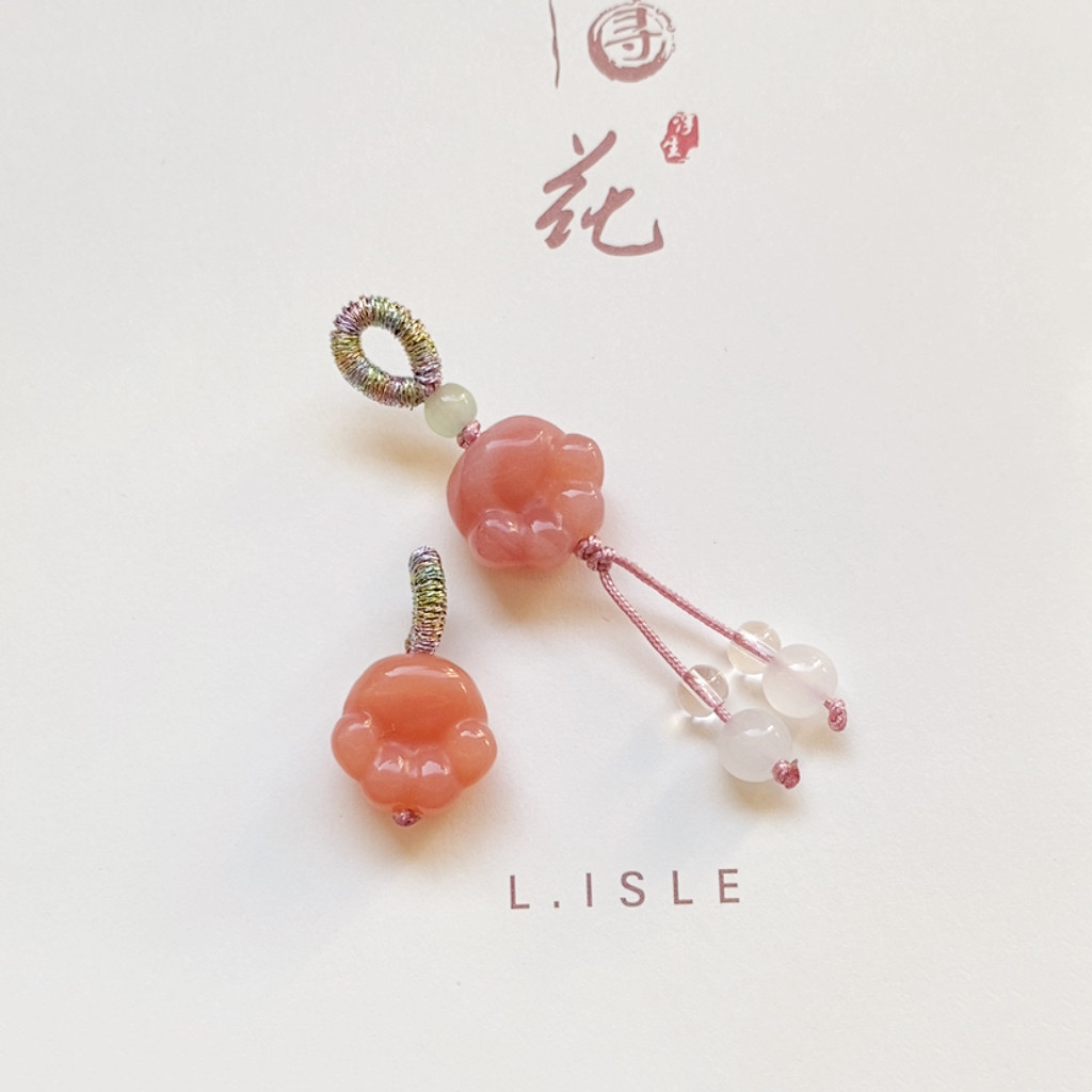 促销纯天然绯红玛瑙猫爪小滴溜散珠手作diy手链手串吊坠 饰品配饰