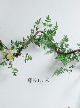 墙壁装饰植物角环保材料仿真花