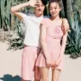 Cặp đôi hot nam mới 2019 áo tắm bảo thủ phù hợp với bãi biển Hàn Quốc mùa xuân nóng bỏng che bụng kỳ nghỉ bên bờ biển mới mỏng - Vài đồ bơi 	đồ đôi đi biển cho mẹ và bé	