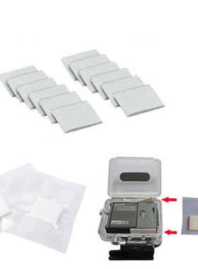 适用运动相机INSTA360/Gopro/ACTION 潜水防水壳防雾片配件