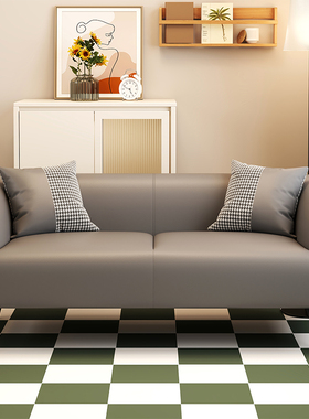 小户型沙发双人三人卧室小型简易窄版两人位2二人1米5不占空间的