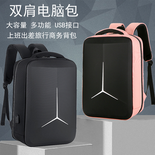 适用于联想Legion9 18IAX10笔记本电脑包Pro7 16IAX10H游戏本防震双肩包Slim5 16AHP9大容量15AHP10背包挎包