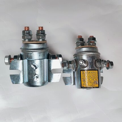 电动绞盘继电器12v24V48伏车载吊机继电器3000磅-2万磅原装配件