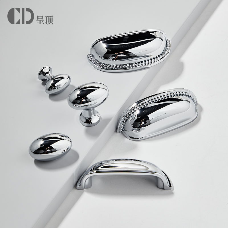 黄铜鸽子蛋柜门抽屉法式贝壳拉手