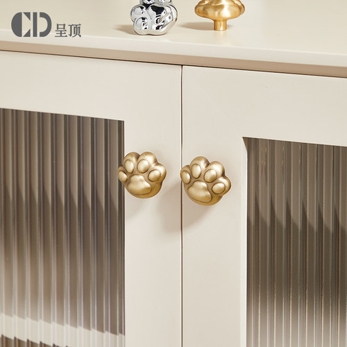 儿童房仿古黄铜柜门抽屉拉手