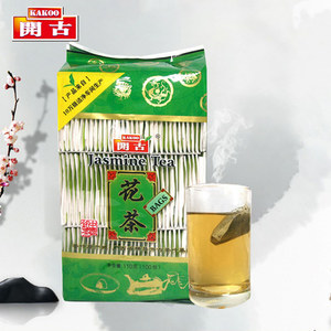 开古茶包100袋泡茶茉莉花茶龙井绿茶袋红茶酒店餐饮宾馆代用茶叶
