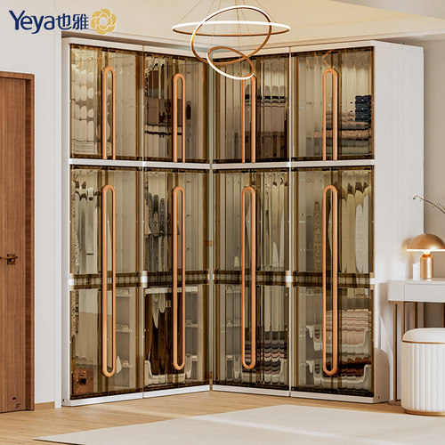 也雅简易衣柜家用成人收纳柜