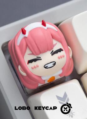 国家队！02zero two零二树脂键帽机械键盘键帽礼物
