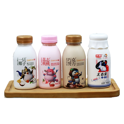 大白兔风味牛奶光明正品