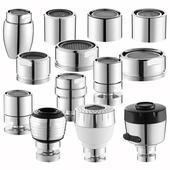 通用厨房水龙头起泡器防溅过滤网出水嘴面盆龙头节水发泡器芯配件