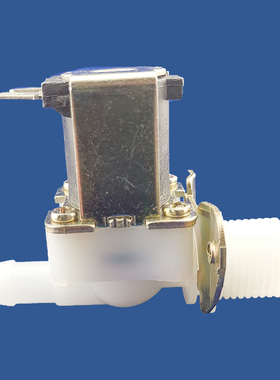 以赛塑料电磁阀园林园艺常开常闭进水放水阀热水器水阀4分转宝塔