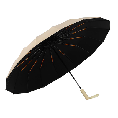 雨伞晴雨两用32根龙骨黑胶加厚