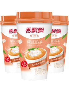 Классический чай с молоком Xiangpiaopiao, оригинальный напиток со вкусом кокоса, таро и пшеницы, чашка в целой коробке, мгновенно завариваемый напиток