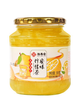 恒寿堂蜜炼柠檬茶500g*1