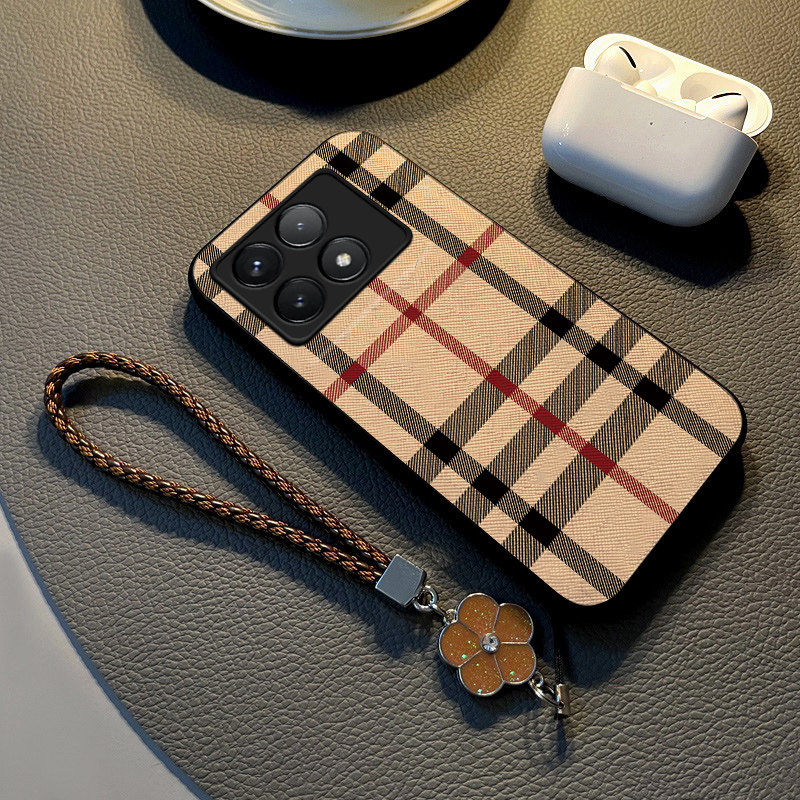 适用于小米红米k70手机壳新款k60保护套硅胶k70pro全包防摔ultra布纹网红挂绳女款手提男高级感潮牌格子外壳,3C数码配件,手机保护套/壳,淘宝优惠券,粉丝福利购,淘宝优惠卷