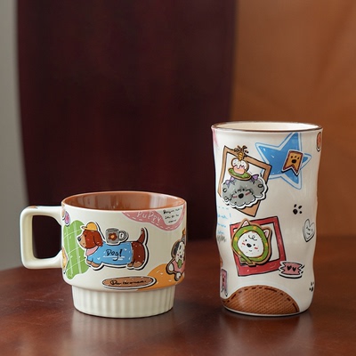 西比尔陶瓷杯马克杯高颜值