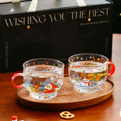 西比尔圣诞玻璃杯系列