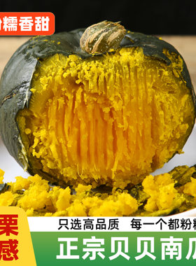 鲸御鲜山东产地贝贝南瓜直发粉糯