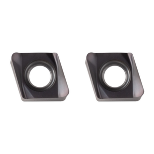 PQT数控铣刀片快进给刀粒代1135高效率双面钢件不锈钢4NKT060308R