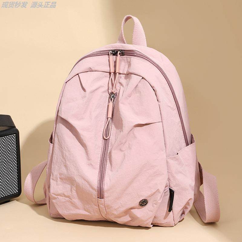 超轻便防水尼龙布双肩包女休闲百搭户外登山旅行大容量旅游背包男,箱包皮具/热销女包/男包,双肩背包,淘宝优惠券,粉丝福利购,淘宝优惠卷