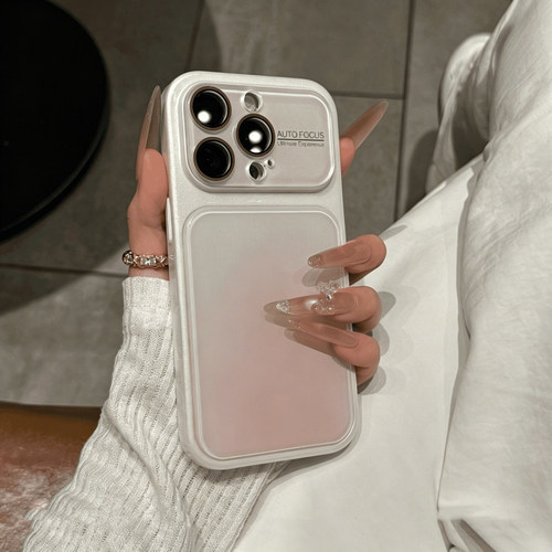 高颜值渐变撞色适用于苹果17pro手机壳iphone16promax保护套15超好看14超火13男女pm巨好看i新款高级感男女款