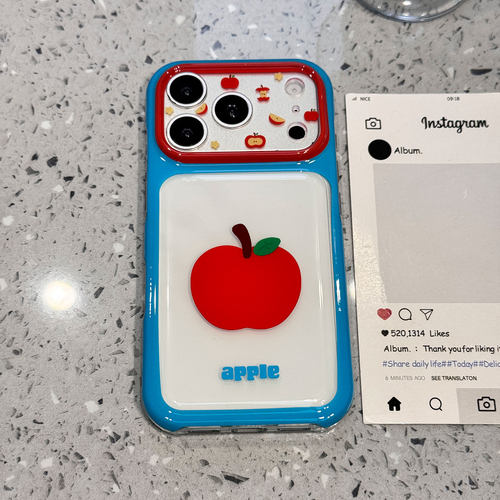 【每日新品】ins风蓝框透明苹果适用于苹果17promax手机壳iphone16pro保护套15新款17pm超好看女款max手机套i