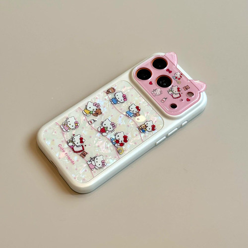 少女心波点可爱猫咪适用于苹果17promax手机壳iphone16pro保护套15新款17pm超好看外壳max手机套巨好看高级感