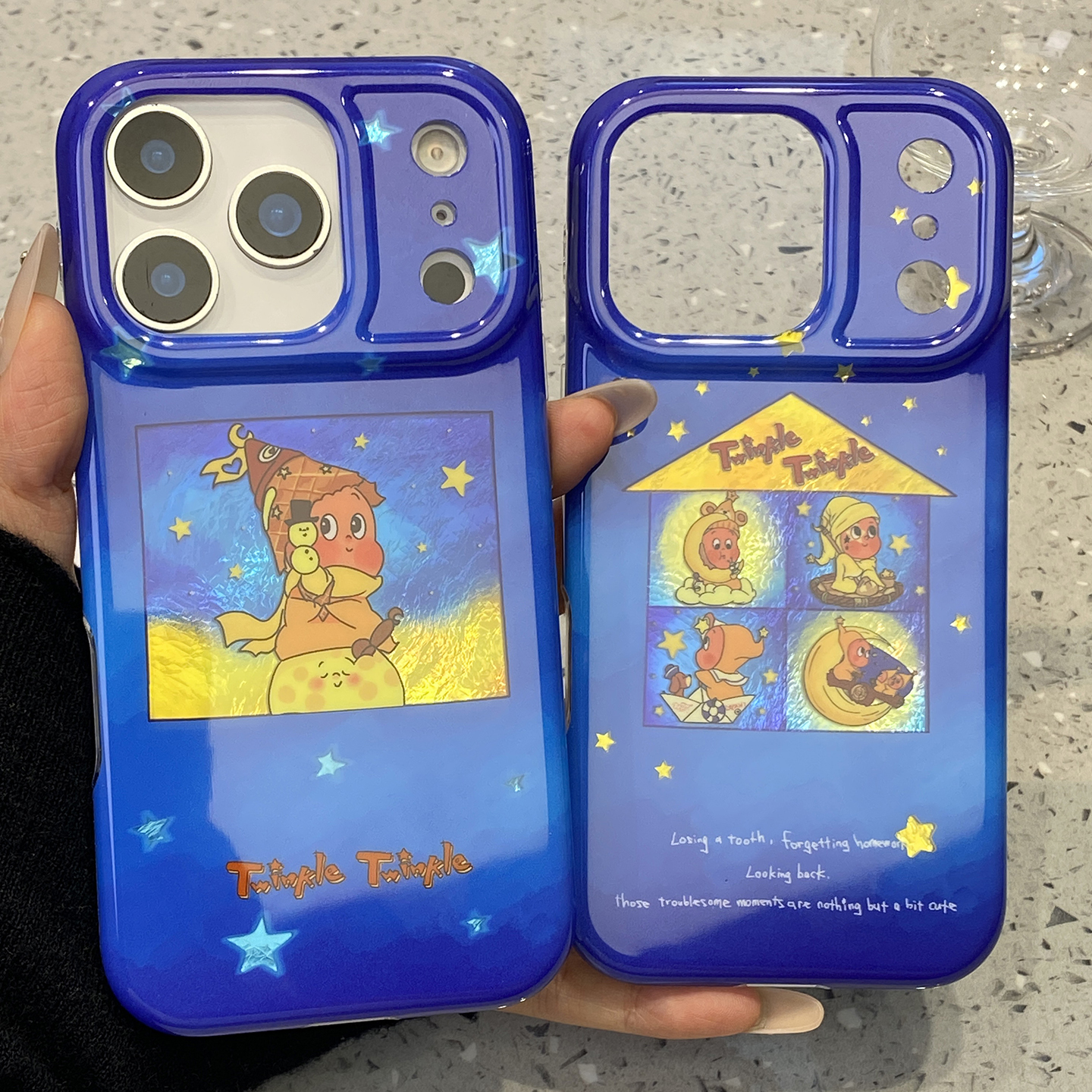 【每日新品】ins蓝色星星人适用于苹果17promax手机壳iphone15p保护套14防摔13新款16全包15pro情侣max手机套