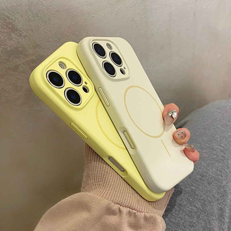 液态硅胶磁吸新款适用于苹果16手机壳iphone15promax保护套14简约13情侣全包男女15pro软壳max十六防摔pm高级