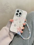 Apple, милый совместимый iPhone 15 с бантиком, iPhone15 Pro, чехол для телефона, небольшой защитный чехол, iphone, 13promax, популярно в интернете