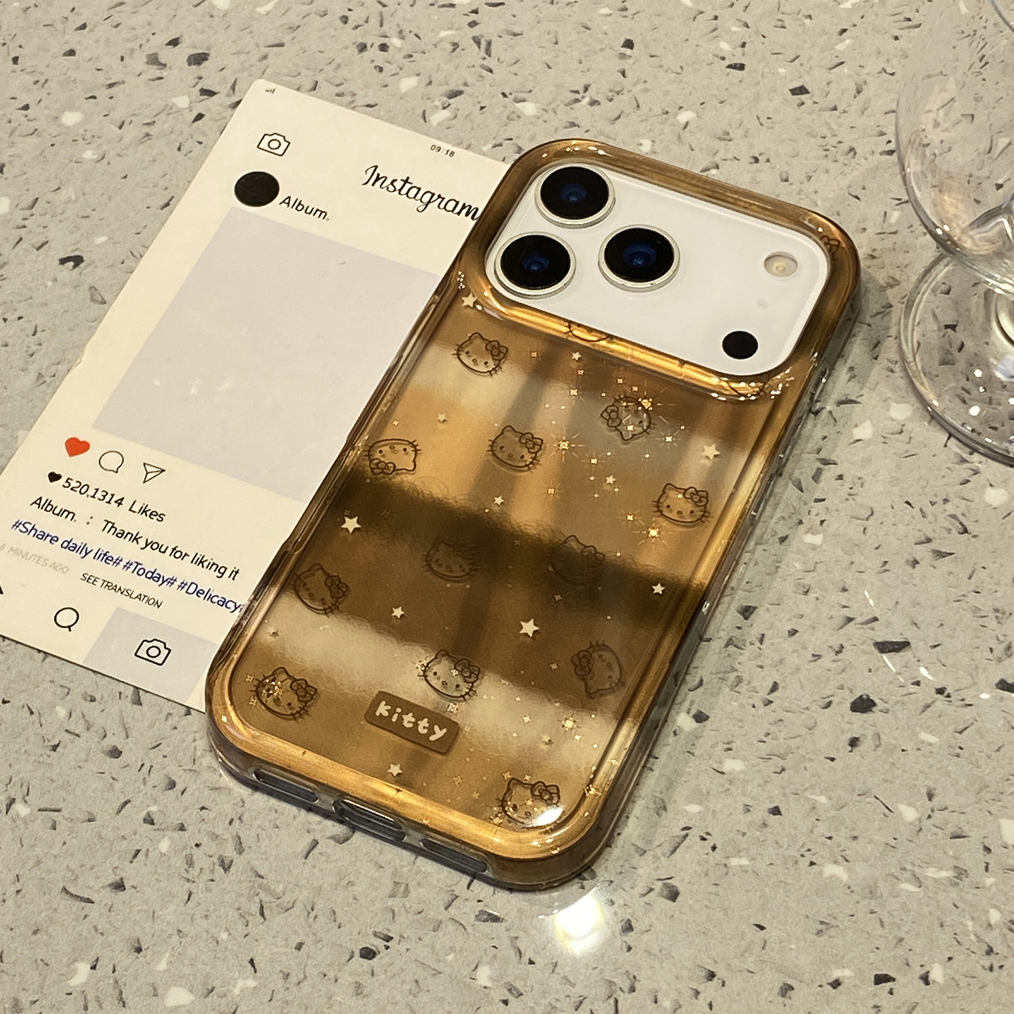 【每日新品】棕色拼接线条kitty猫适用于iphone17pro手机壳苹果16保护套14双层13新款15promax高级max手机套