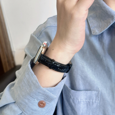 誉捷适用s11苹果手表表带iwatch手表带applewatch女士watchs小众series新款s10系列s9腕表s8女款ultra3/2/se