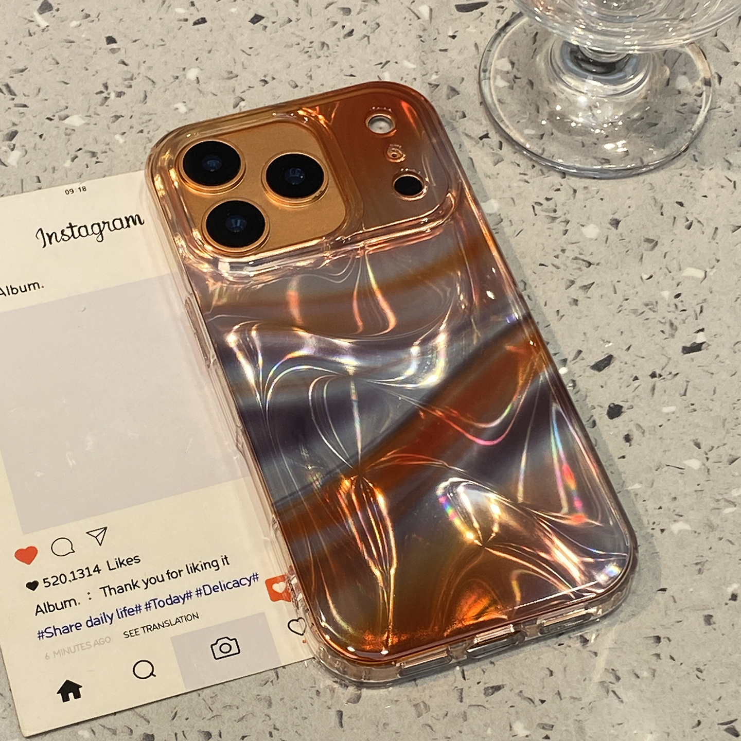 【每日新品】高级感晕染水波纹适用于iphone17pro手机壳苹果16保护套14防摔13硅胶新款15promax全包max套超火