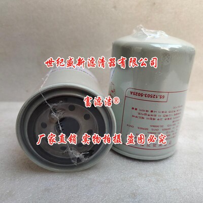 65.12503-5025A柴油滤芯 适配斗山大宇发电机组挖掘机燃油滤清器