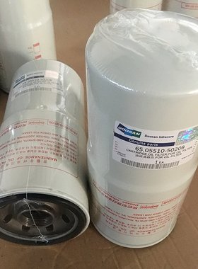 65.05510-5020B机油滤芯 适用斗山大宇挖掘机发电机组机油滤清器