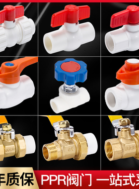 顶建ppr水管配件水管接头ppr水管配件阀门全塑球阀门开关 ppr阀门