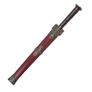 龙泉市不锈钢宝剑刀剑四兽剑汉剑礼品剑道具小剑镇宅短剑未开刃