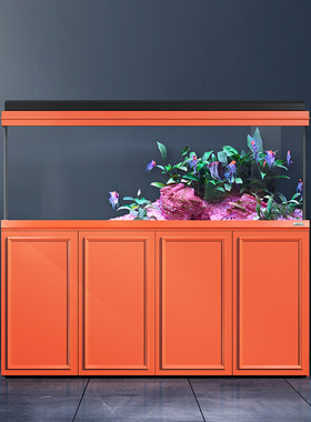 睿美RAME鳞影1127专业龙鱼缸2干湿分离鱼便分离器实木静音变频