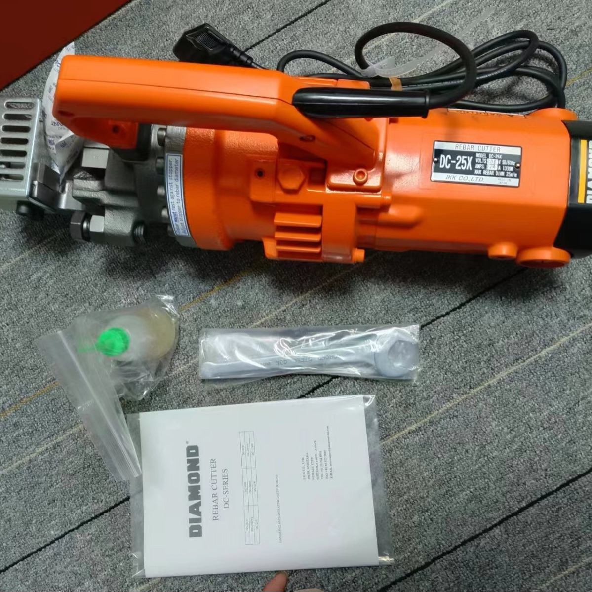 日本DIAMOND戴尔蒙德 便携式钢筋速断器DC-25X-S