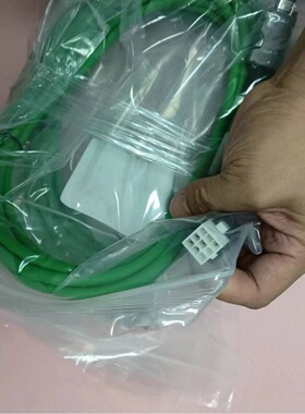 日本Panasonic松下 MFECA0040EAD-H  A6小功率拖链编码线4米