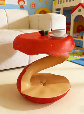 创意苹果造型可爱客厅茶几摆件