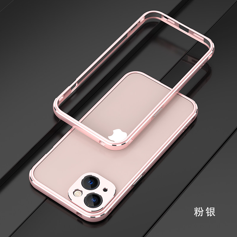 苹果13手机壳金属边框iPhone13proMAX铝合金散热mini男款潮防摔网红女5G时尚个性镜头框简约商务轻薄高适用于