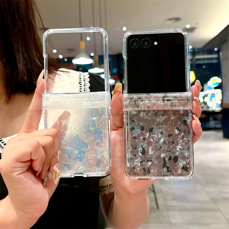 摩托罗拉Razr50手机壳新款贝壳纹Razr40ultra折叠屏时尚高级感保护套moto铰链全包防摔高端个性创意女适用于