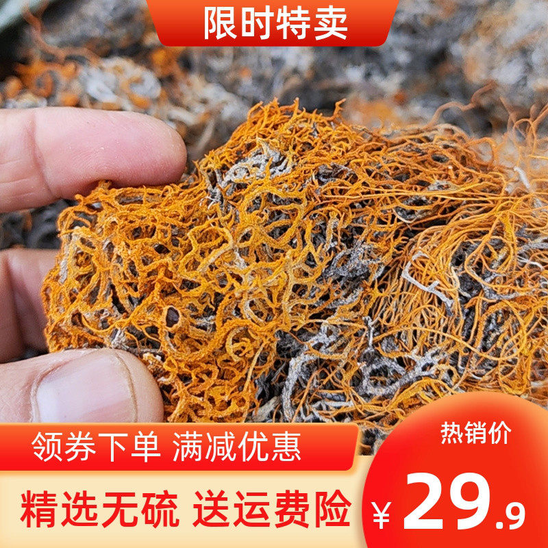 高原西藏红雪茶金丝非云南红雪茶 山鹿心血正品长丝红雪茶