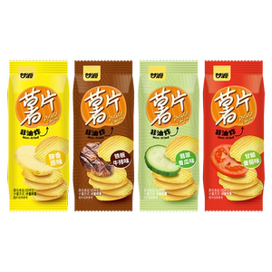 甘源薯片非油炸烘烤薯脆膨化食品