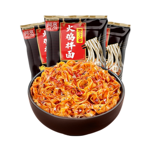 阿宽火鸡拌面甜辣鸡肉味袋装