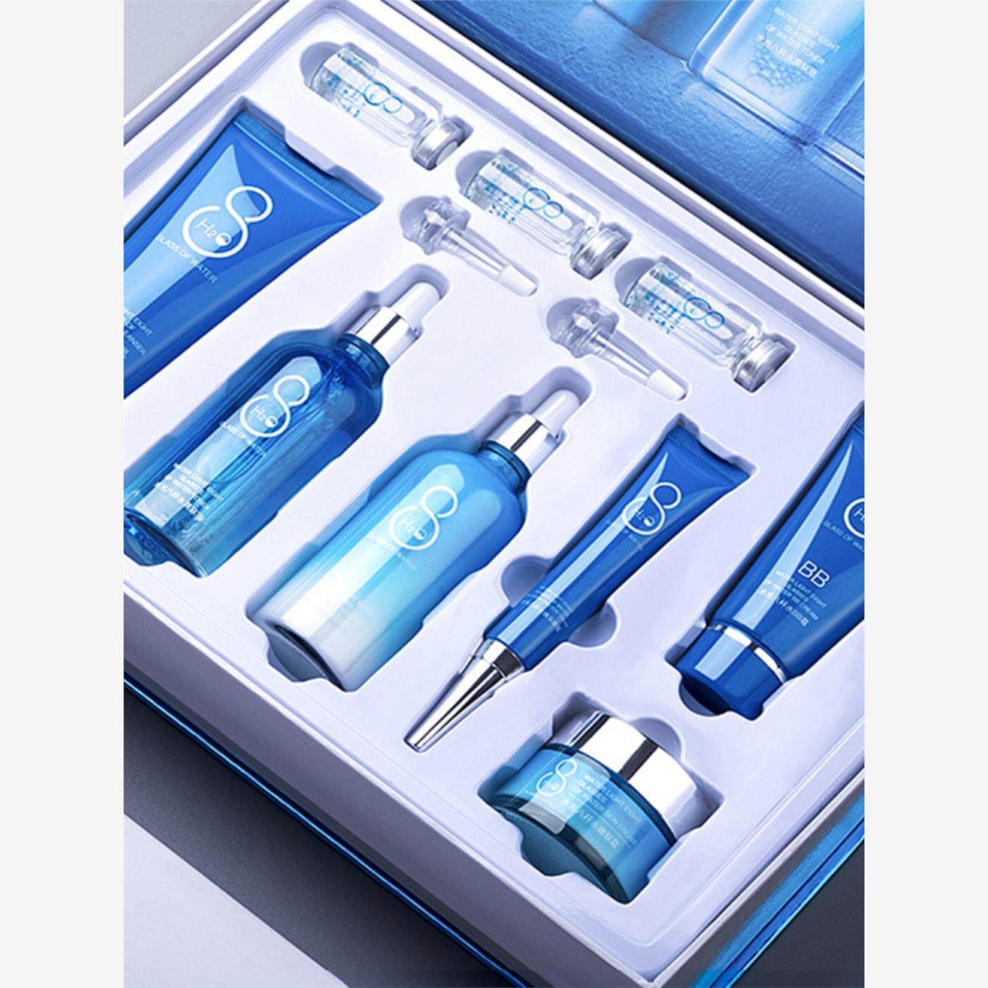 八杯水保湿补水护肤品套装中年妈妈30 40 50岁水乳化妆品全套正品